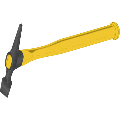 Plastic Handle Chipping Hammers, 11-7/8", 16  oz Head, Steel Meunier Outillage Industriel
