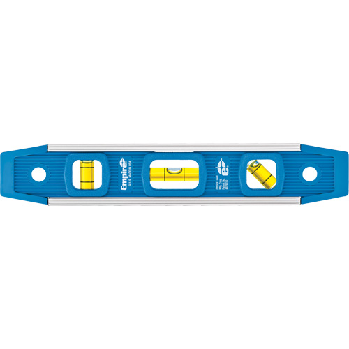 Niveau torpille, 9" lo, Aluminium, 3 fioles, Magn&eacute;tique Meunier Outillage Industriel