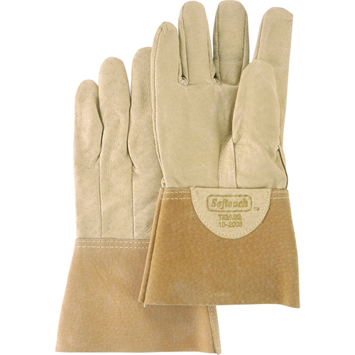 Softouch Welding Gloves, Pigskin Leather, Size Medium Meunier Outillage Industriel