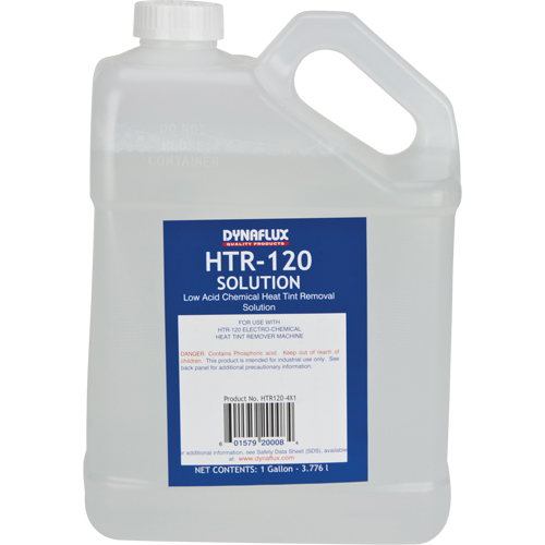 Solution douce pour le syst&egrave;me d'&eacute;limination de la coloration thermique HTR-121 , Cruche Meunier Outillage Industriel