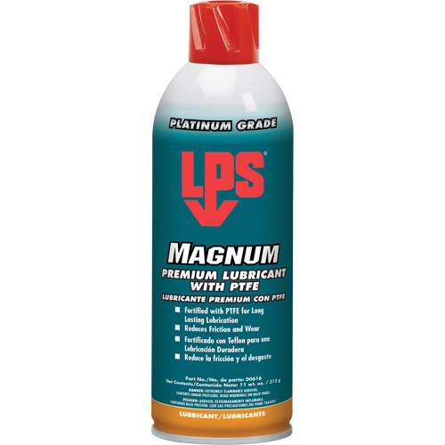 Lubrifiant de qualit&eacute; sup&eacute;rieure avec PTFE Magnum, Canette a&eacute;rosol, 16 oz Meunier Outillage Industriel