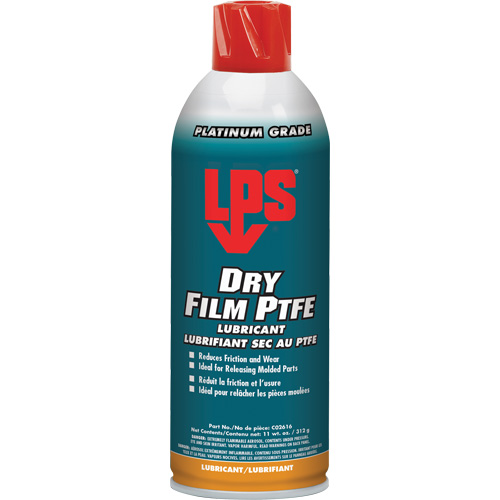 Lubrifiant sec au PTFE, Canette a&eacute;rosol, 16 oz Meunier Outillage Industriel