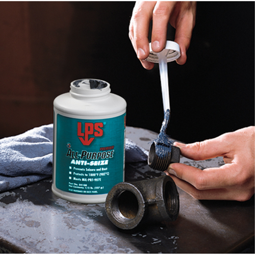 All-Purpose Anti-Seize, 1/2 lbs., Bottle, 1800°F (982°C) Max. Temp Meunier Outillage Industriel