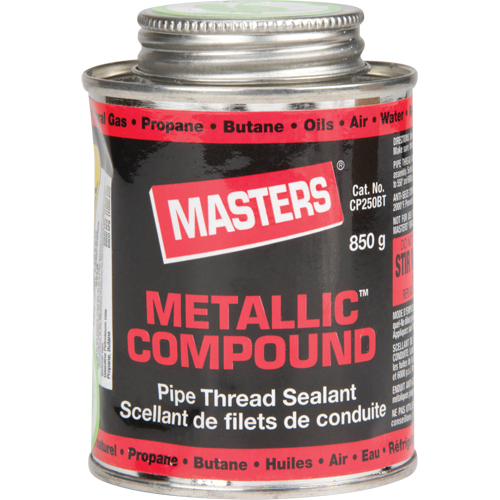 Compos&eacute; pour m&eacute;taux et plastiques, Canette &agrave; dessus brosse, 250 ml, 0° C - 287° C (32° F - 550° F) Meunier Outillage Industriel