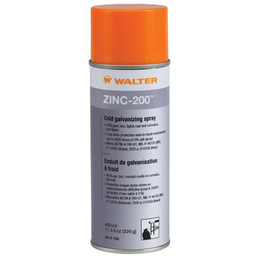Zinc-200 Cold Galvanizing Spray, Aerosol Can Meunier Outillage Industriel