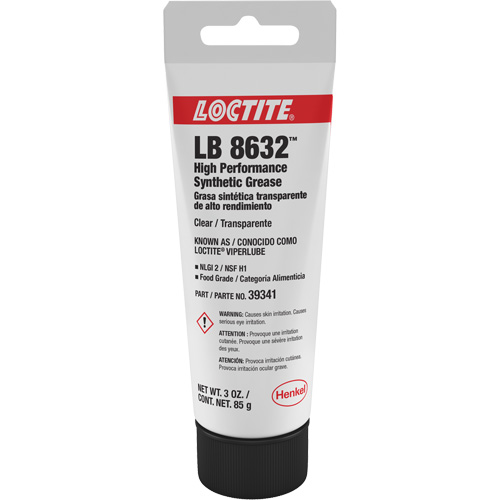ViperLube&reg; High Performance Clear Synthetic Grease, 3 oz., Tube Meunier Outillage Industriel