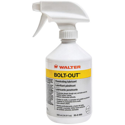 Bolt-Out Penetrating Oil, Trigger Bottle, 500 ml Meunier Outillage Industriel