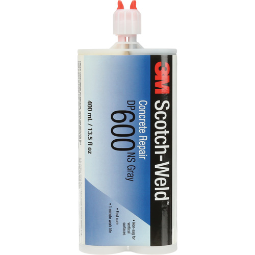 Produit de r&eacute;paration du b&eacute;ton Scotch-Weld, Tube, Gris Meunier Outillage Industriel