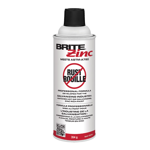 BRITE Zinc&reg; Corrosion Inhibitor, Aerosol Can Meunier Outillage Industriel