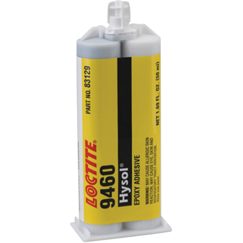 Hysol 9460 Epoxy, Two-Part, Dual Cartridge, 182 g., Grey Meunier Outillage Industriel