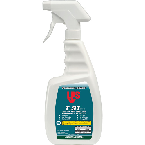 D&eacute;graissant sans solvant T-91, Bouteille &agrave; g&acirc;chette Meunier Outillage Industriel