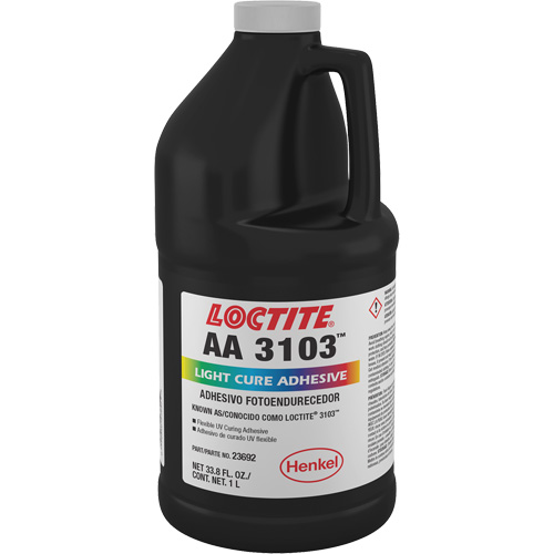 Acrylique &agrave; s&eacute;chage par photo polym&eacute;risation 3103, 1 L Meunier Outillage Industriel