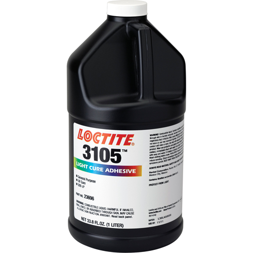 Acrylique &agrave; s&eacute;chage par photo polym&eacute;risation 3105, 1 L Meunier Outillage Industriel