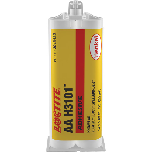 Speedbonder H3101 Adhesive, Two-Part, Dual Cartridge, 50 ml, Clear Meunier Outillage Industriel