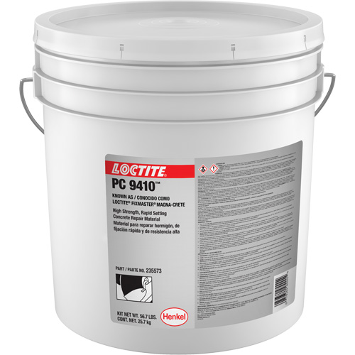 Fixmaster&reg; Magna-Crete&reg; Concrete Repair, Kit, Grey Meunier Outillage Industriel