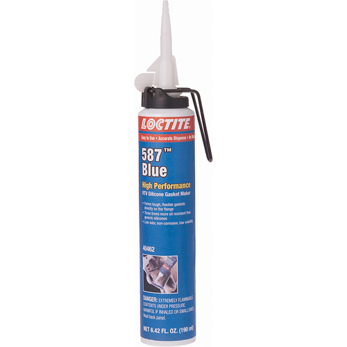 587 High Performance RTV Silicone Gasket Maker, Cartridge, Blue Meunier Outillage Industriel