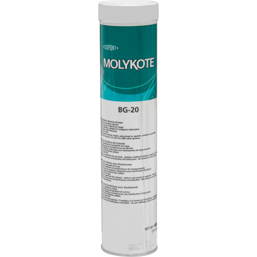 Graisse de roulement haute performance Molykote BG 20, 400 g, Cartouche Meunier Outillage Industriel