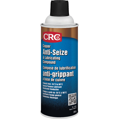 Copper Anti-Seize, 340 g, Aerosol Can, 1800°F (982.2°C) Max Temp. Meunier Outillage Industriel