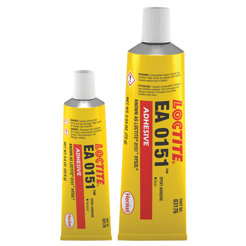 EA 0151 Adhesive, 3.3 oz., Kit, Two-Part, Clear Meunier Outillage Industriel