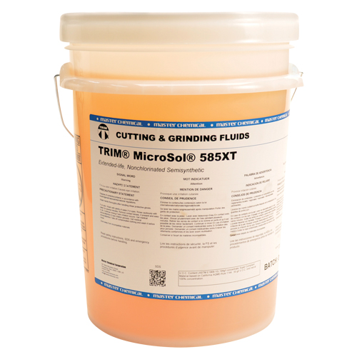 TRIM&reg; Microsol&reg; 585XT Semi-Synthetic Coolant, Pail Meunier Outillage Industriel