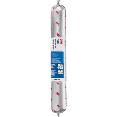 Polyurethane Adhesive Sealant 560, 600 ml, Black Meunier Outillage Industriel