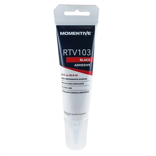 Scellant en silicone Momentive, Tube, Noir Meunier Outillage Industriel