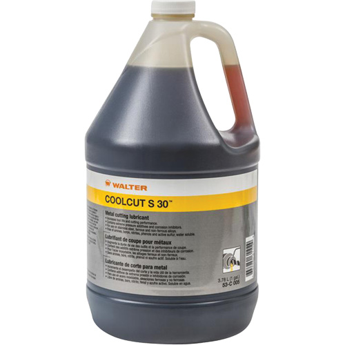 Lubrifiant de coupe soluble Coolcut S-30, Cruche Meunier Outillage Industriel