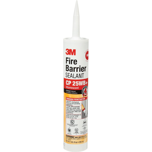 Fire Barrier Sealant CP, 298 ml, Cartridge, Red Meunier Outillage Industriel