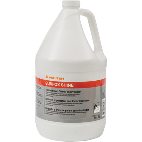 Nettoyant/protecteur pour acier inoxydable Surfox Shine, 3,78 L, Gallon Meunier Outillage Industriel