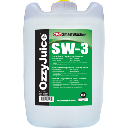 SmartWasher&reg; OzzyJuice&reg; Truck Grade Degreasing Solution, Jug Meunier Outillage Industriel