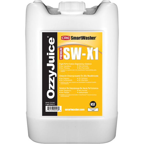 SmartWasher&reg; OzzyJuice&reg; SW-X1 HP Degreasing Solution, Jug Meunier Outillage Industriel