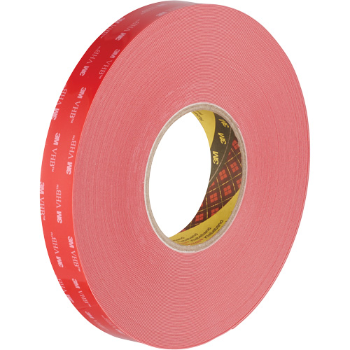 Ruban VHB, 32,9 m (108') lo x 1117,6 mm (44") la, 0,015 mm, Acrylique Meunier Outillage Industriel