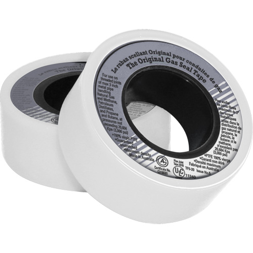 Ruban d'&eacute;tanch&eacute;it&eacute; pour filet en PTFE, 480" lo x 3/4" la, Blanc Meunier Outillage Industriel
