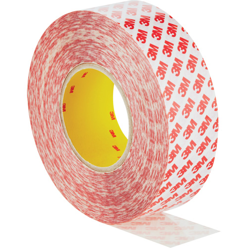Ruban adh&eacute;sif double face, Polyester, 50 mm (1,96") la x 50 m (164') lo, 8 mils &eacute;pais Meunier Outillage Industriel