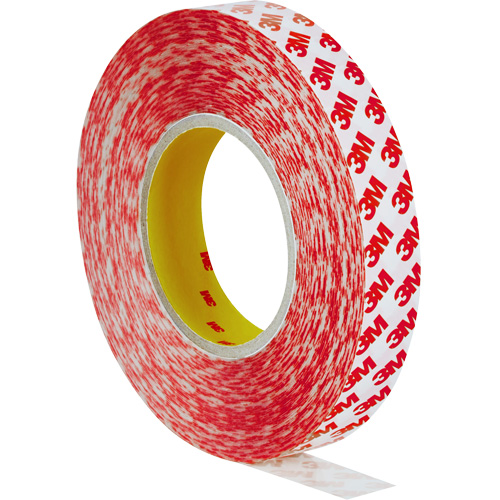 Double-Sided Adhesive Tape, Polyester, 25 mm (0.98") W x 50 m (164') L, 8 mils Thick Meunier Outillage Industriel