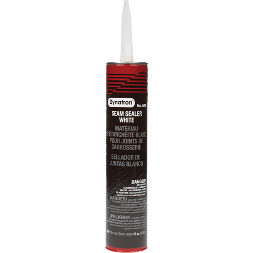 Produit d'&eacute;tanch&eacute;it&eacute; et de calfeutrage automatique Dynatron, 12 oz, Cartouche, Blanc Meunier Outillage Industriel