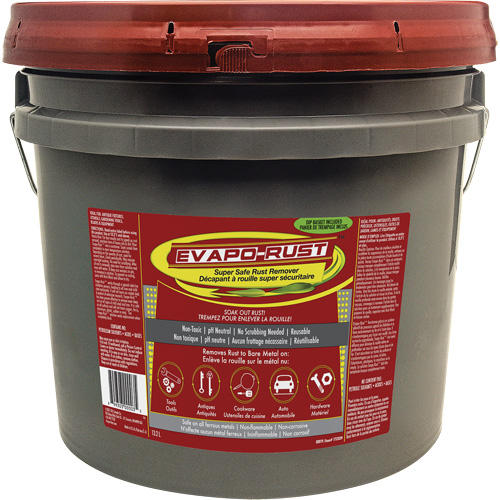 Evapo-Rust&reg; Super Safe Rust Remover, Pail Meunier Outillage Industriel