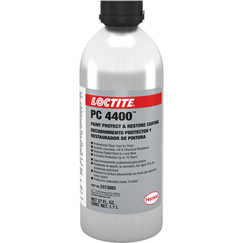 PC 4400 Paint Protect & Restore Coating, 1.1 L, Aerosol Can, Clear Meunier Outillage Industriel
