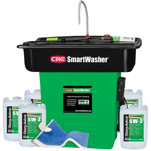 Trousse de bassin de nettoyage de pi&egrave;ces Supersink SmartWasher SW-328 Meunier Outillage Industriel