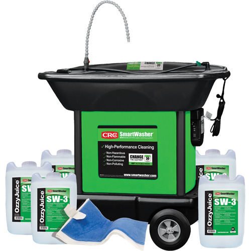 Trousse de bassin de nettoyage de pi&egrave;ces lourd SmartWasher SW-337 Meunier Outillage Industriel