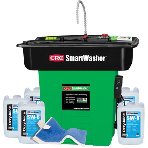 Trousse de bassin de nettoyage de pi&egrave;ces Supersink SmartWasher SW-828 Meunier Outillage Industriel