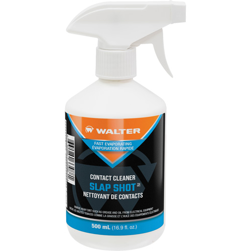 Nettoyant pour contacts SLAP SHOT, Bouteille &agrave; g&acirc;chette Meunier Outillage Industriel