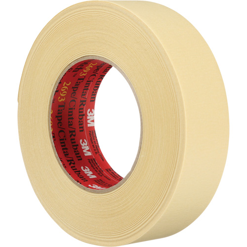 Scotch&reg; High-Performance Masking Tape 2693, 36 mm (1-1/2") x 55 m (180'), Tan Meunier Outillage Industriel