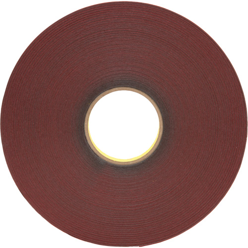 Ruban 4646 VHB, 33 m (108') lo x 12,7 mm (1/2") la, 25 mils, Acrylique Meunier Outillage Industriel