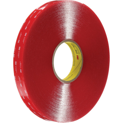 VHB Tape, 33 m (108') L x 18 mm (3/4") W, 40 mils, Acrylic Meunier Outillage Industriel