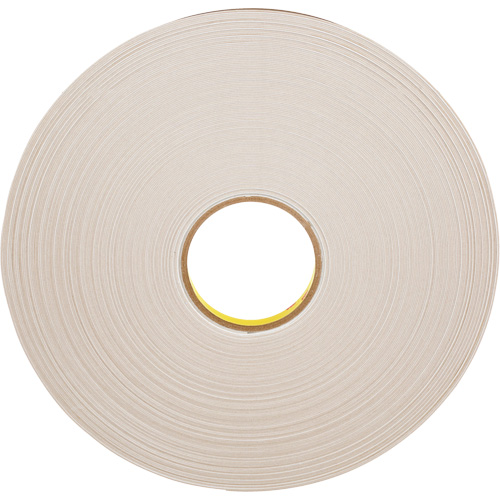 Ruban double face en mousse, 66 m (216') lo x 12,7 mm (1/2") la, 31 mils, Poly&eacute;thyl&egrave;ne Meunier Outillage Industriel