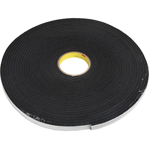 Double-Coated Foam Tape, 33 m (108') L x 12.7 mm (1/2") W, 62 mils, Polyethylene Meunier Outillage Industriel
