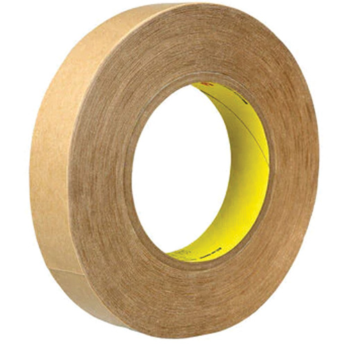 Ruban double face, Soie, 18 mm (3/4") la x 55 m (180') lo, 4 mils &eacute;pais Meunier Outillage Industriel