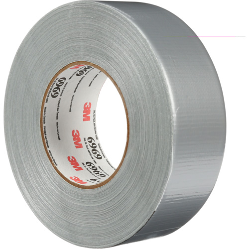 6969 Extra Heavy-Duty Duct Tape, 10.7 mils, Silver, 48 mm (2") x 55 m (180') Meunier Outillage Industriel