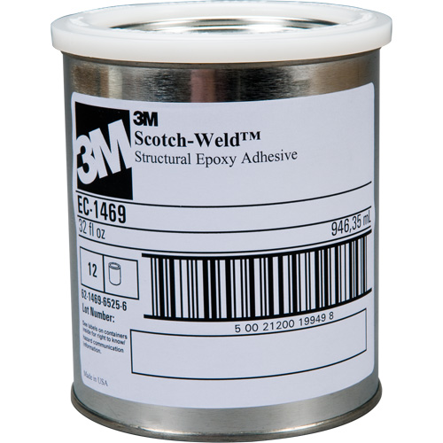 Adh&eacute;sif Scotch-Weld, 0,94 L, Seau, Un composant, Blanc cass&eacute; Meunier Outillage Industriel